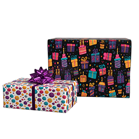 Celebration Reversible Flat Wrap