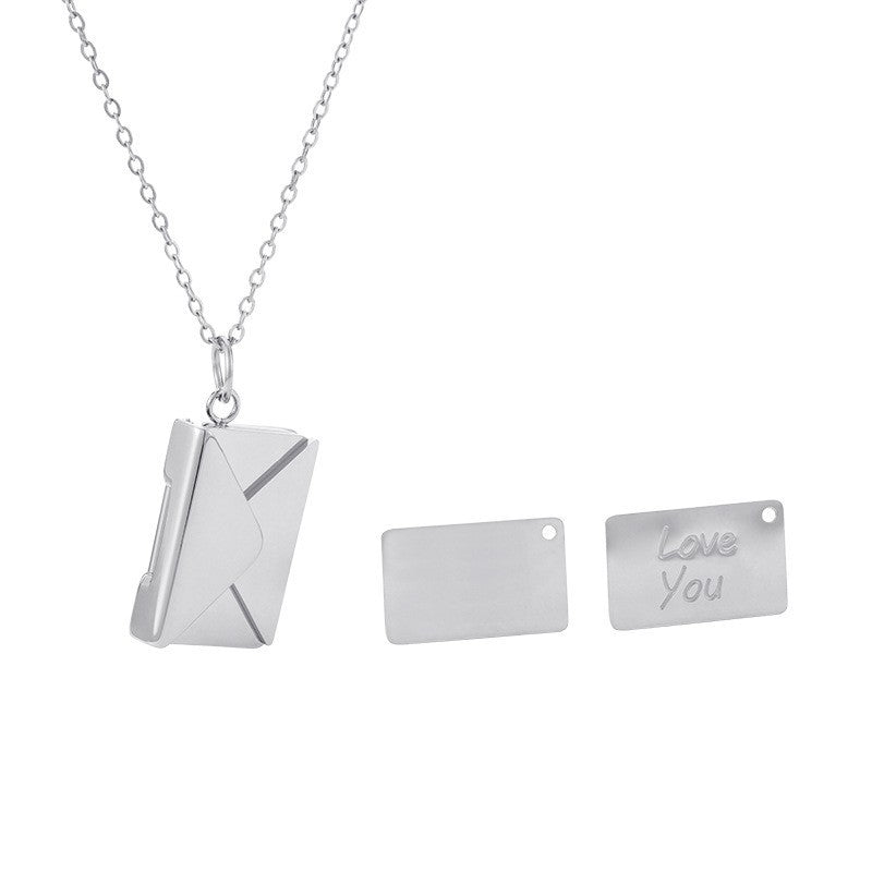 Envelope Love Letter Necklace