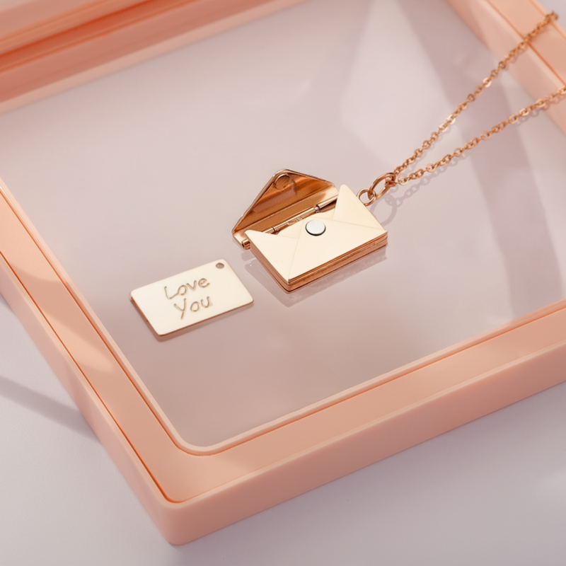 Envelope Love Letter Necklace