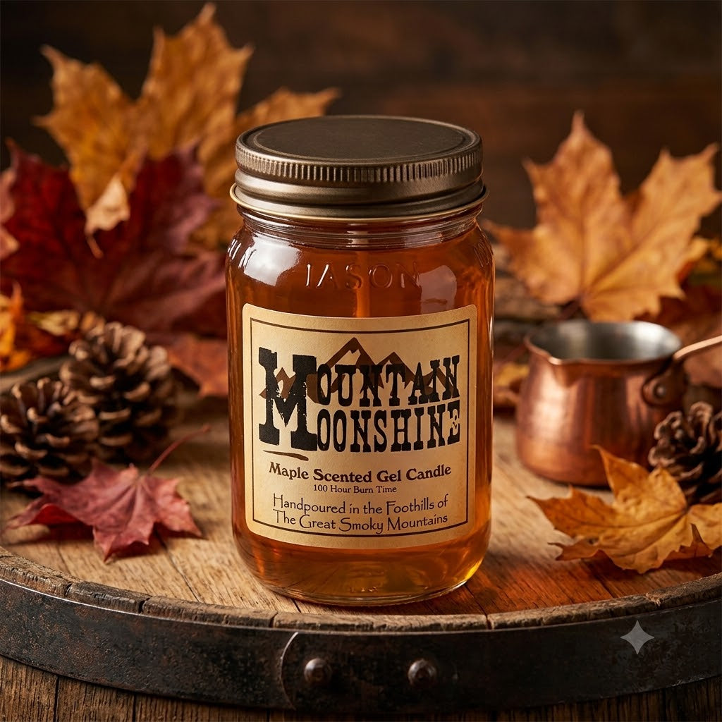 Gel Candle - Maple 14oz Mountain Moonshine