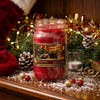 Jar - Christmas Splendor 14oz. Mason Jar Colored Candle
