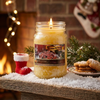Jar - Cookies for Santa 14oz. Mason Jar Colored Candle