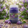 Jar - Lilac 14oz. Mason Jar Colored Candle