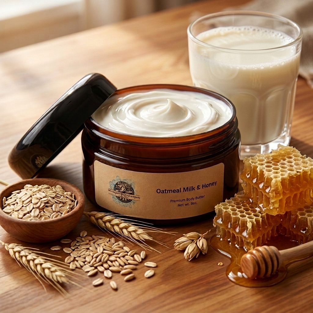 Oatmeal Milk & Honey 8oz Premium Body Butter