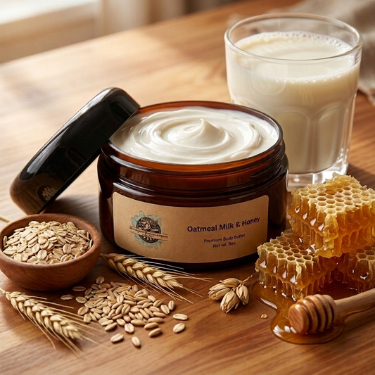 Oatmeal Milk & Honey 8oz Premium Body Butter