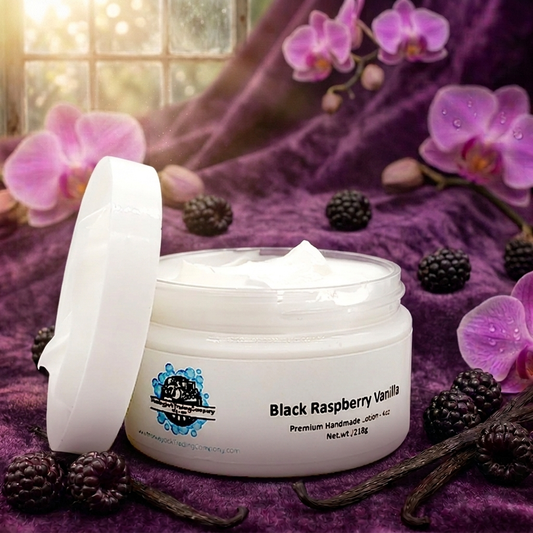 Black Raspberry Vanilla 4oz Handmade Lotion