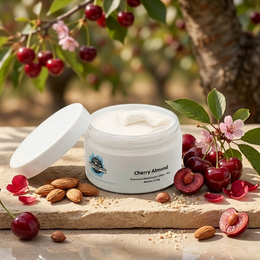 Cherry Almond 4oz Handmade Lotion