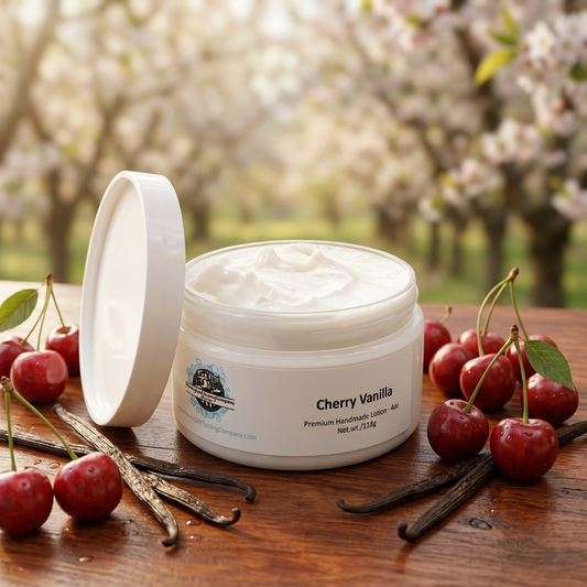 Cherry Vanilla 4oz Handmade Lotion