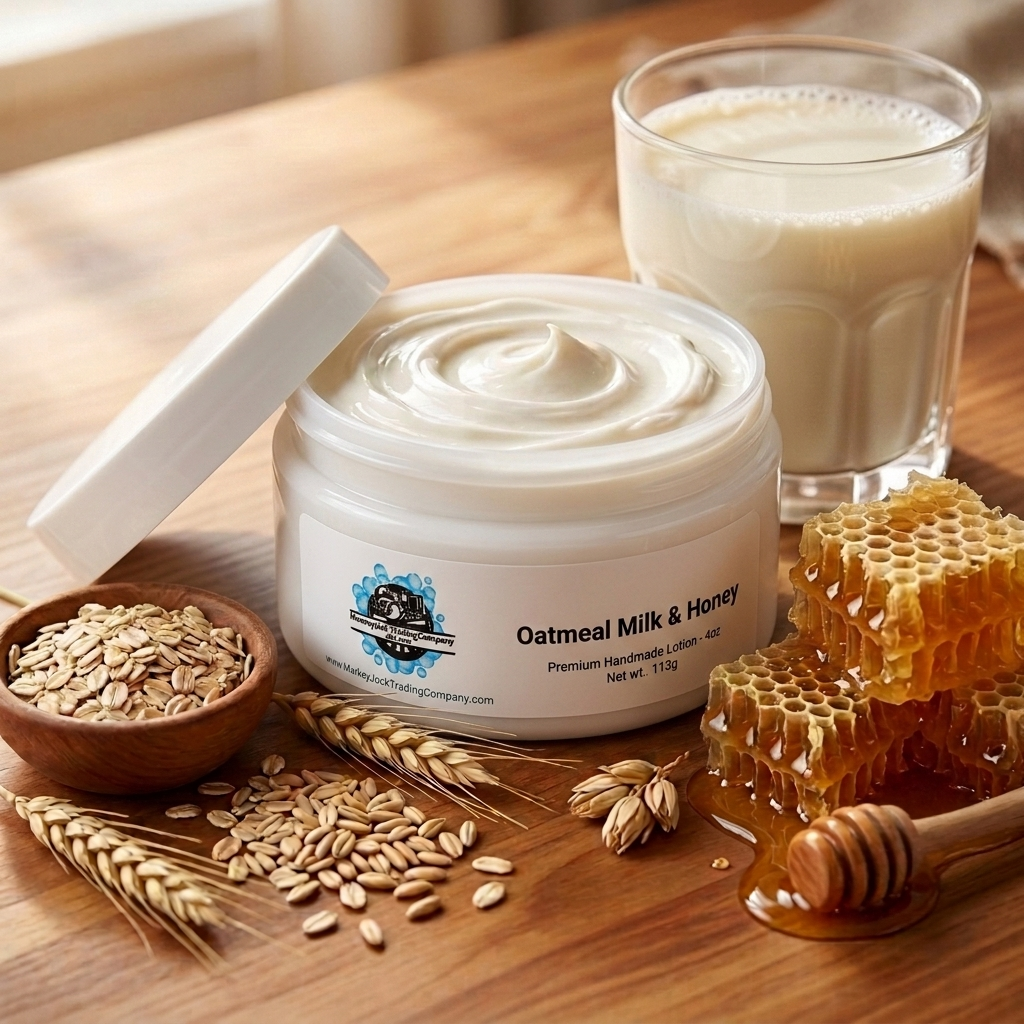 Oatmeal Milk & Honey 4oz Handmade Lotion