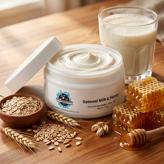 Oatmeal Milk & Honey 4oz Handmade Lotion
