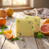 Tangerine Grapefruit Soap - Two 5 oz Cold Process Bars