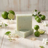 Jasmine Lime Soap - Two 5 oz Cold Process Bars