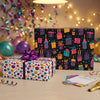Celebration Reversible Flat Wrap