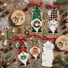 Wrapping Die-Cut Gnomes Gift Tags - Set of 24