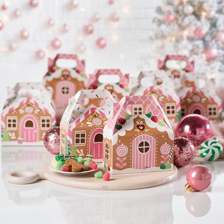 Gingerbread House Treat Boxes