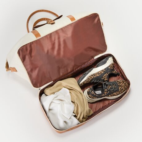 Tan Weekend Travel Bag