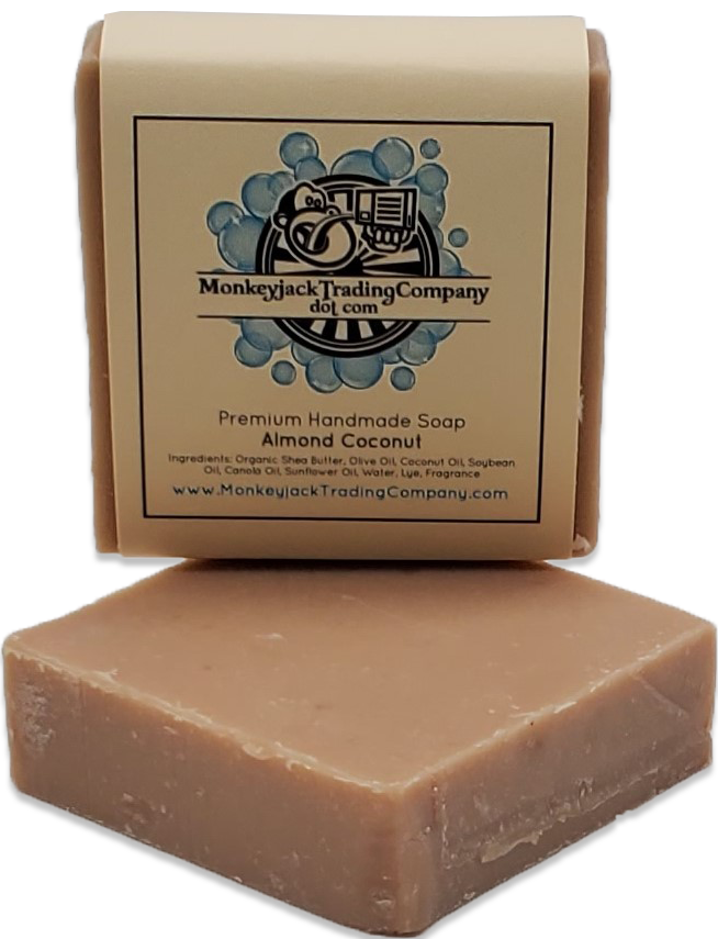 Almond Coconut Soap Bar - 2 pack