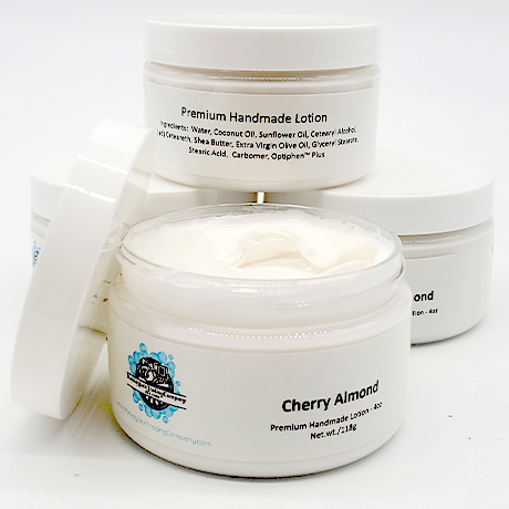 Cherry Almond 4oz Handmade Lotion