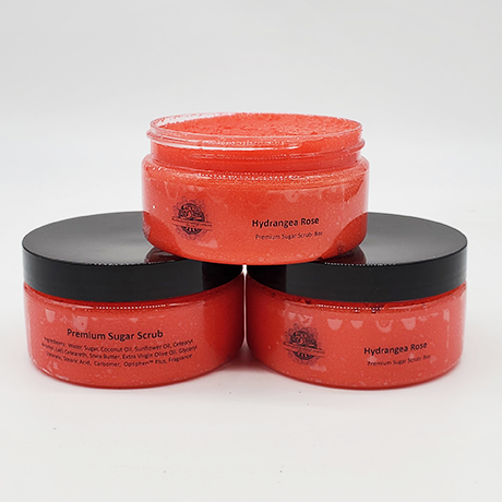Hydrangea Rose Sugar Scrub 8oz