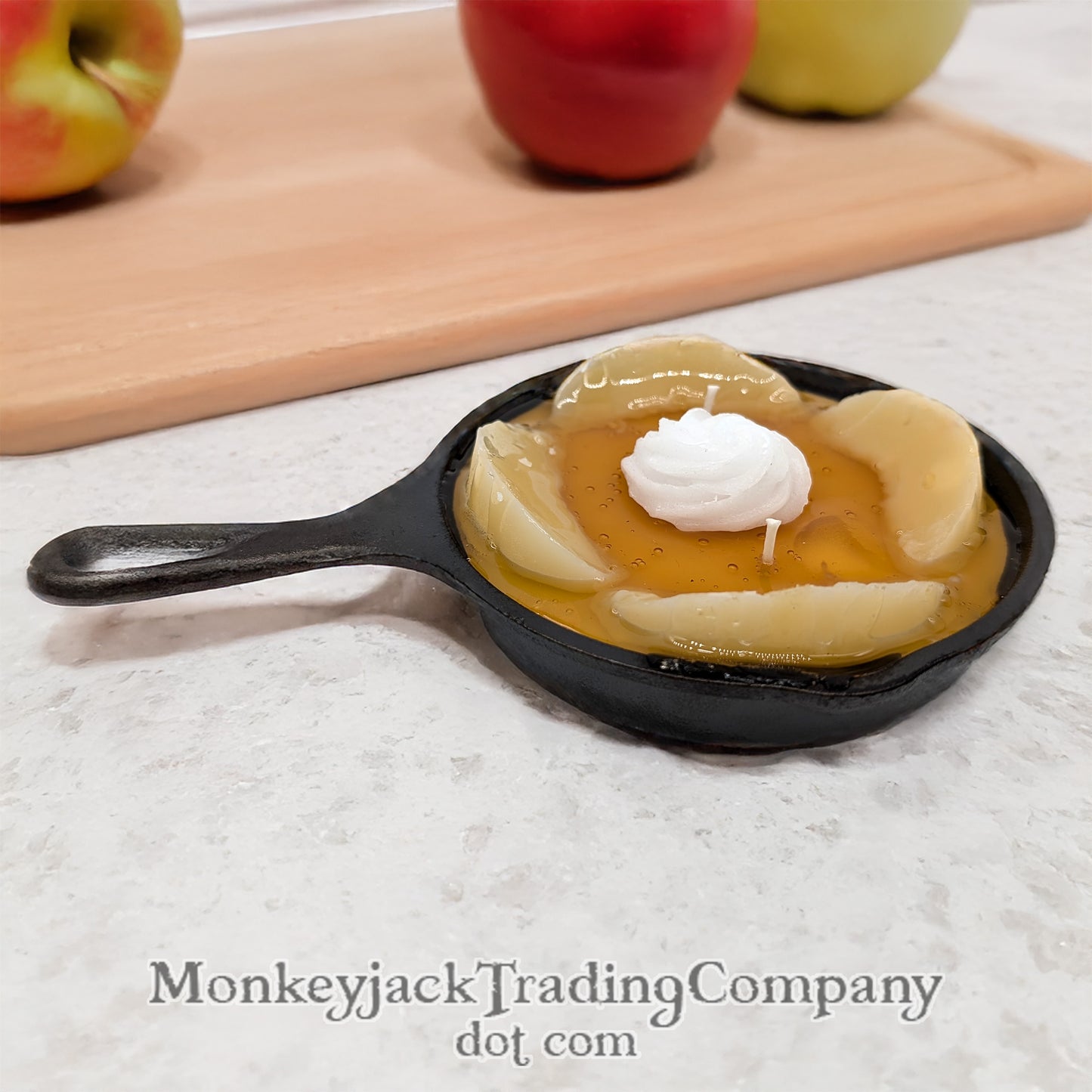 Apple Dessert Skillet Candle