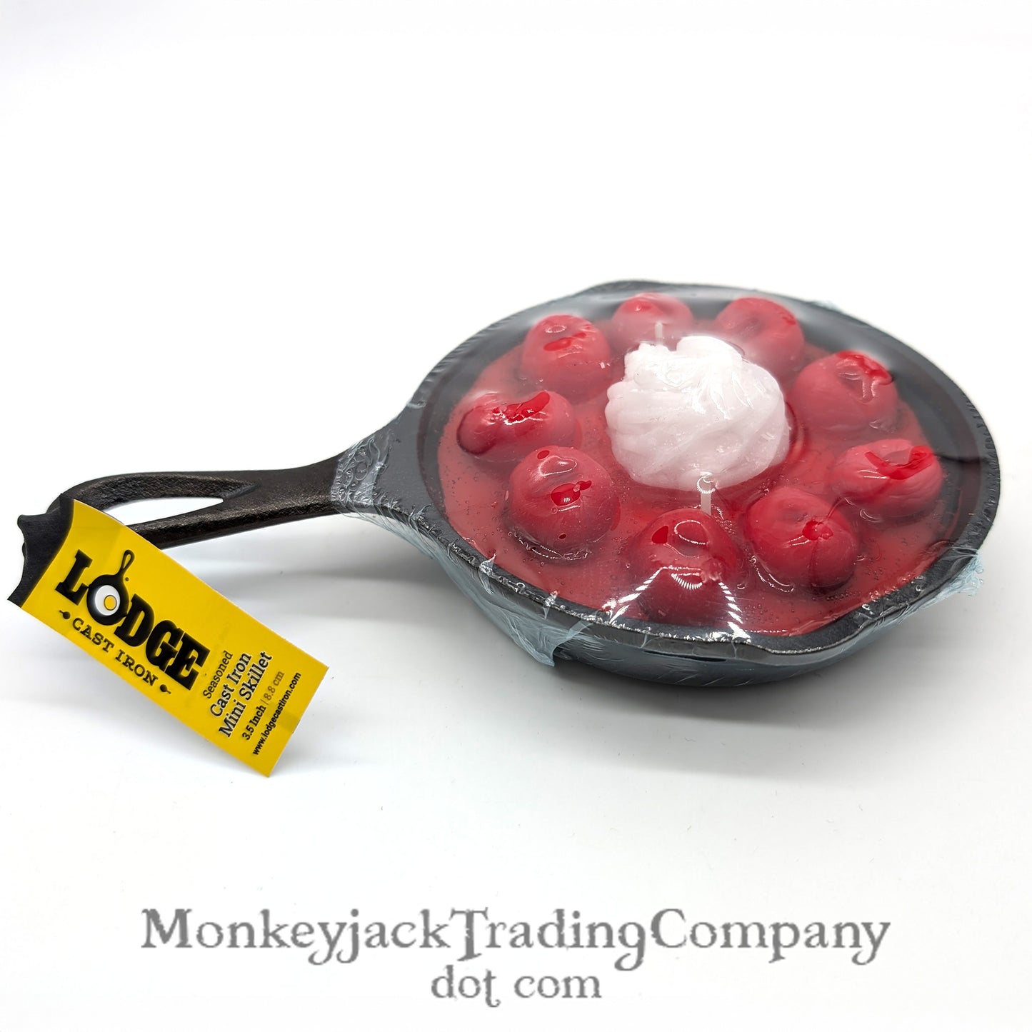 Cherry Dessert Skillet Candle