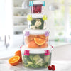 Colorful Round Storage Containers Set of 4