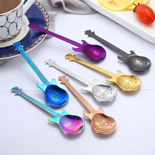 Guitar Spoons - Set of Two Tea/Coffee Spoons
