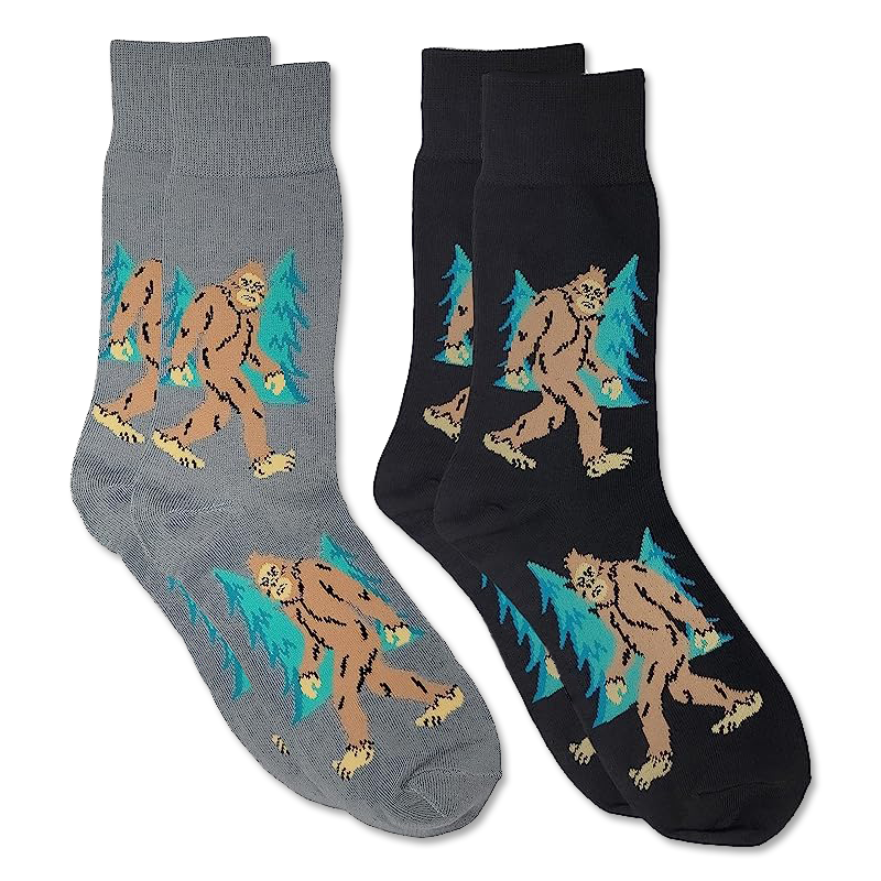 Men's Socks- Sasquatch 2 Pair