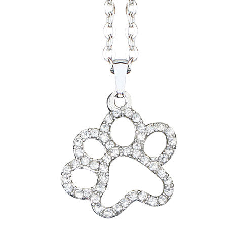 Sparkle Paw Necklace