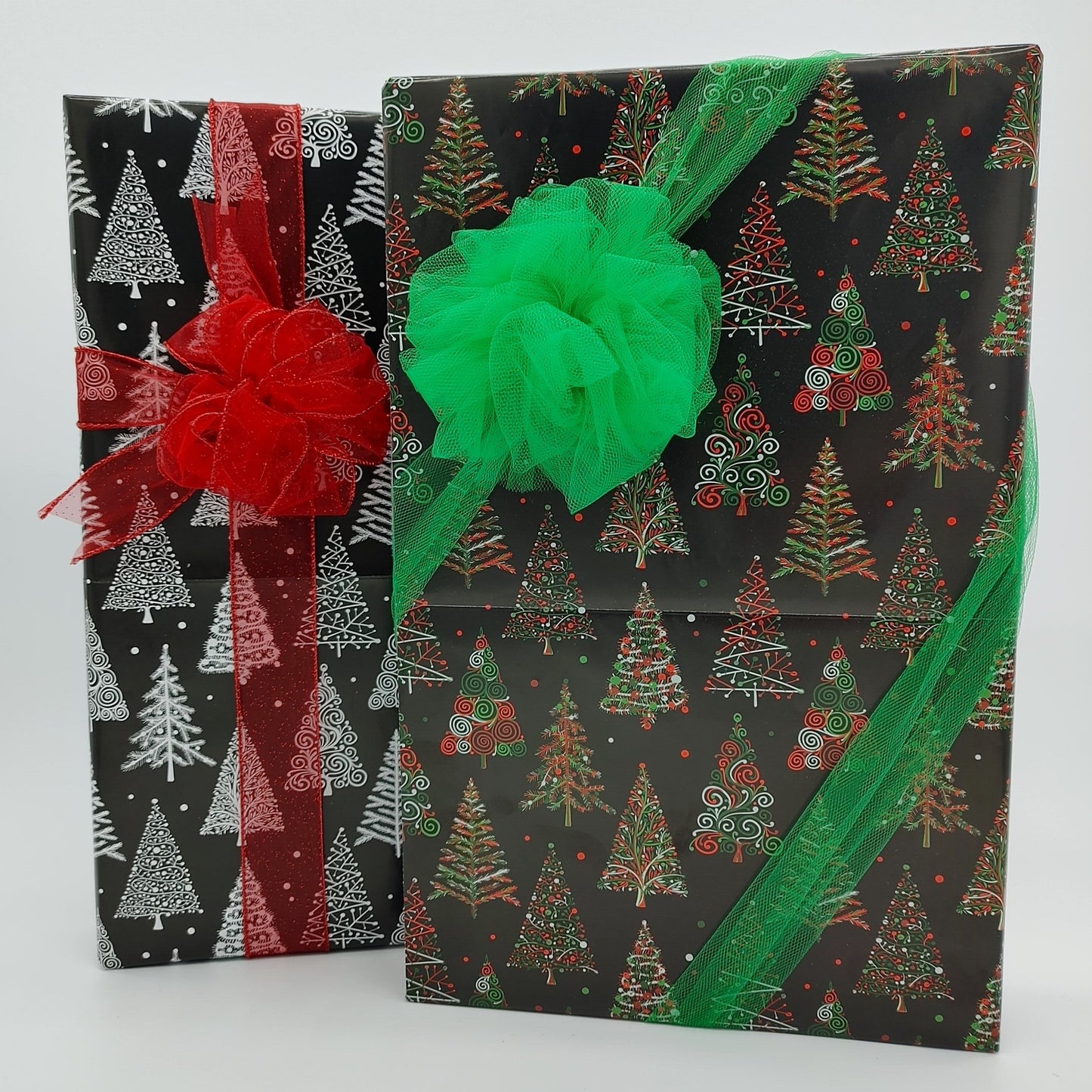 Holiday Wrapping Paper Combo Pack - 8 Different Designs - 176 Sq Ft