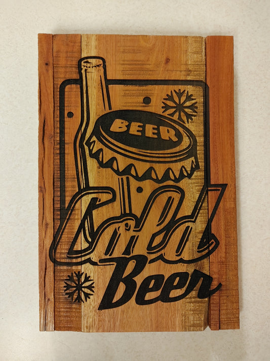 Cold Beer Sign