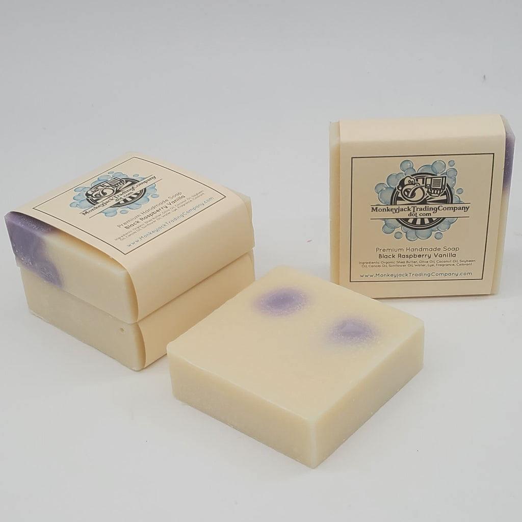 Black Raspberry Vanilla Soap Bar - 2 pack