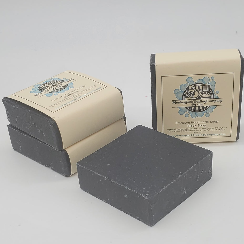 Black Soap Cold Process Soap Bar