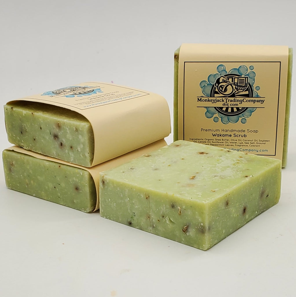 Wakame Scrub Soap Bar - 2 pack