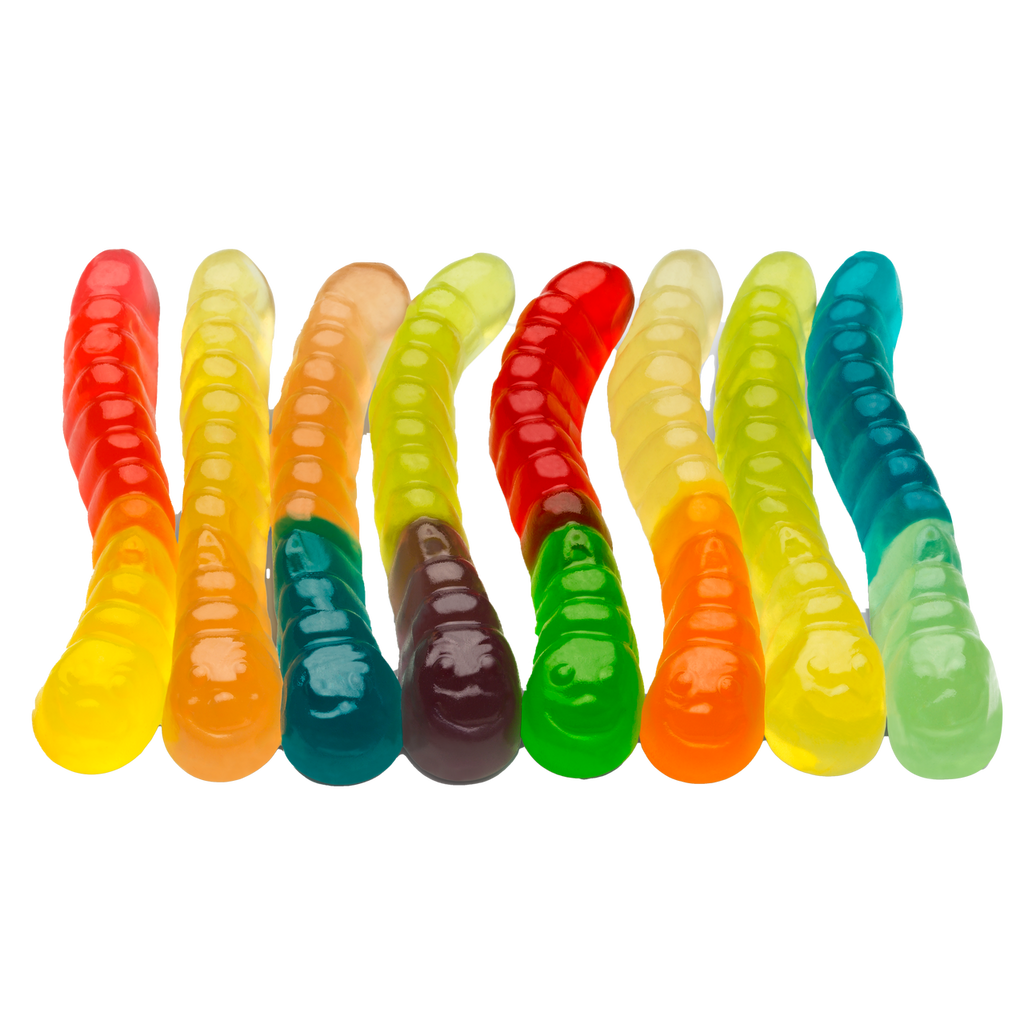 Gummi Worms 12 Flavor Mini 14 oz bag