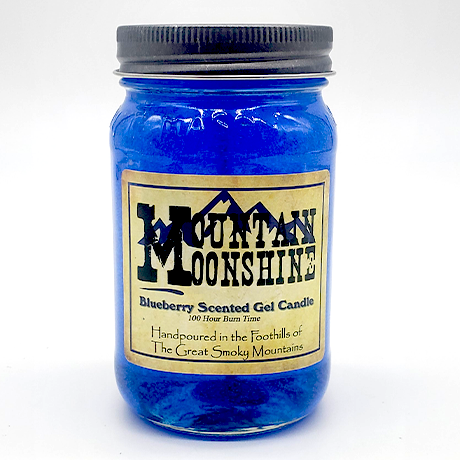 Gel Candle - Blueberry 14 oz Mountain Moonshine