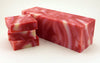 Candy Cane Cold Process Soap Bar