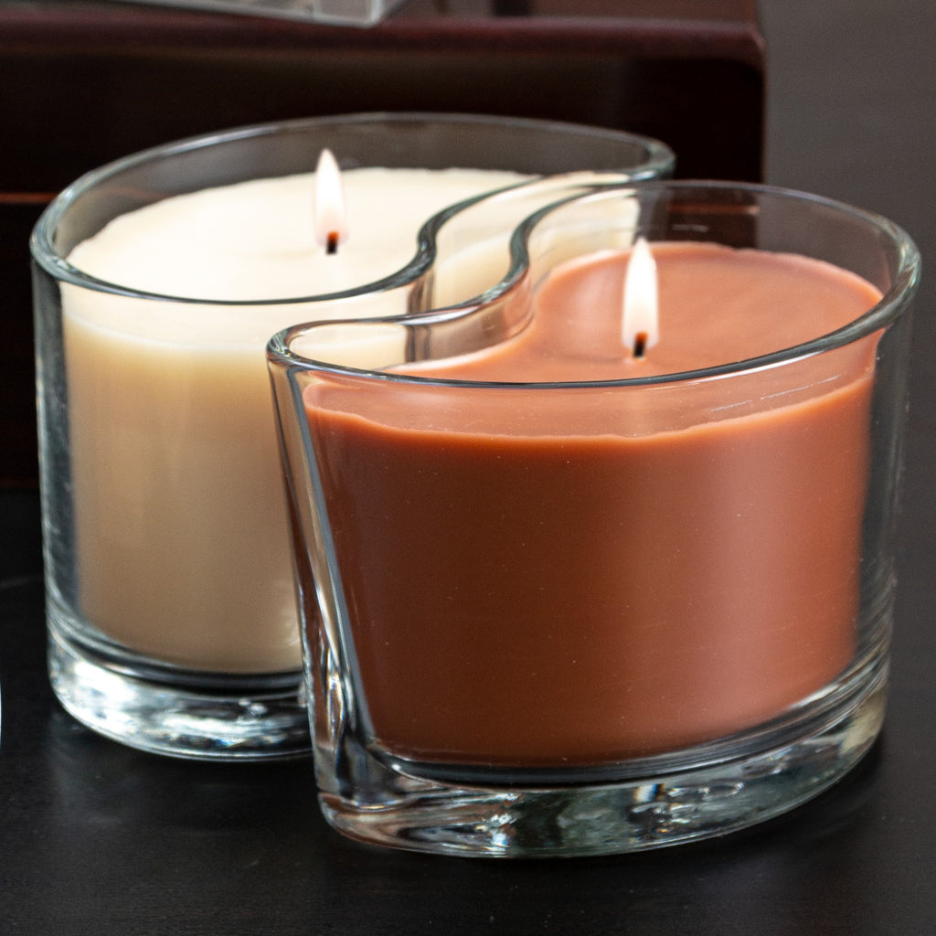 Mocha Cappuccino DUO Dual Fragrance Candle