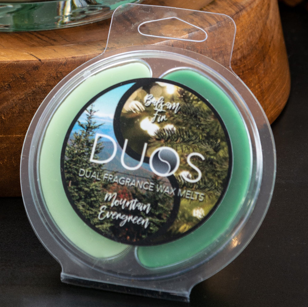 Balsam Fir & Mountain Evergreen DUO Dual Fragrance Wax Melts