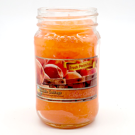 Jar - Spicy Vanilla Pumpkin 12.5 oz. Mason Jar Colored Candle