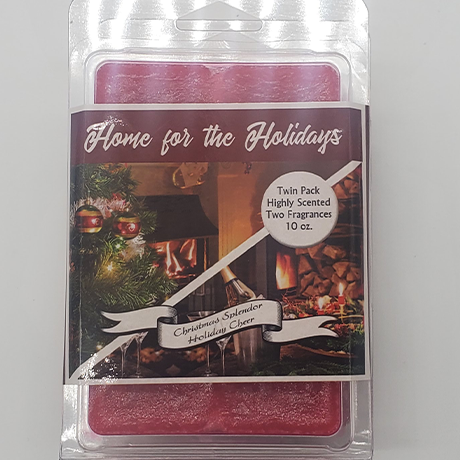 Wax Melts 2-pack Christmas Splendor & Holiday Cheer Two 5oz Packages