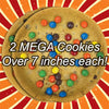 Mega M&M's Cookies - 2 pack